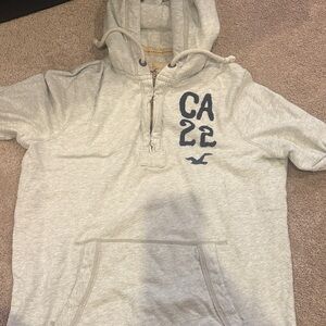 Hollister Light Gray Men's Pullover Sweater